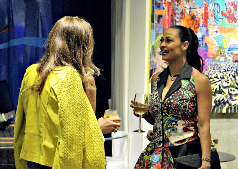 Suzi in Beirut at Vick Vanlian Showroom